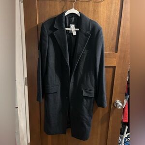 Jcrew Men’s Charcoal Top Coat